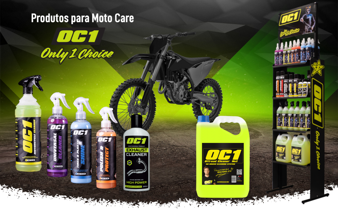 Motoni - OC1 - Produtos limpeza moto e lubrificação moto
